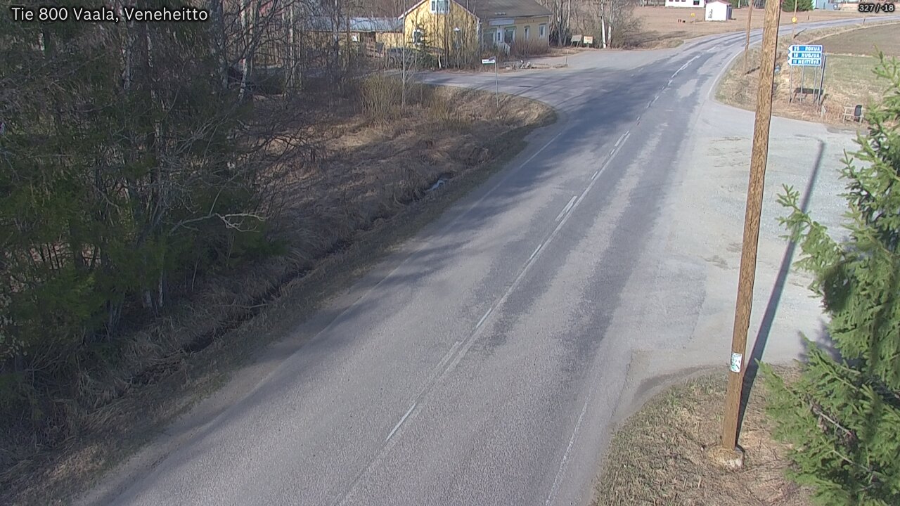 Kelikamerat Kuva Tie 800 Vaala, Veneheitto, Vaala, Pohjois-Pohjanmaa