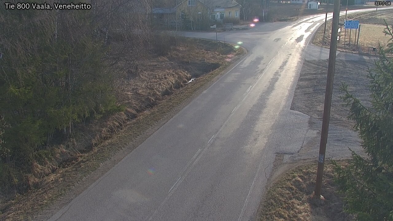 Kelikamerat Kuva Tie 800 Vaala, Veneheitto, Vaala, Pohjois-Pohjanmaa
