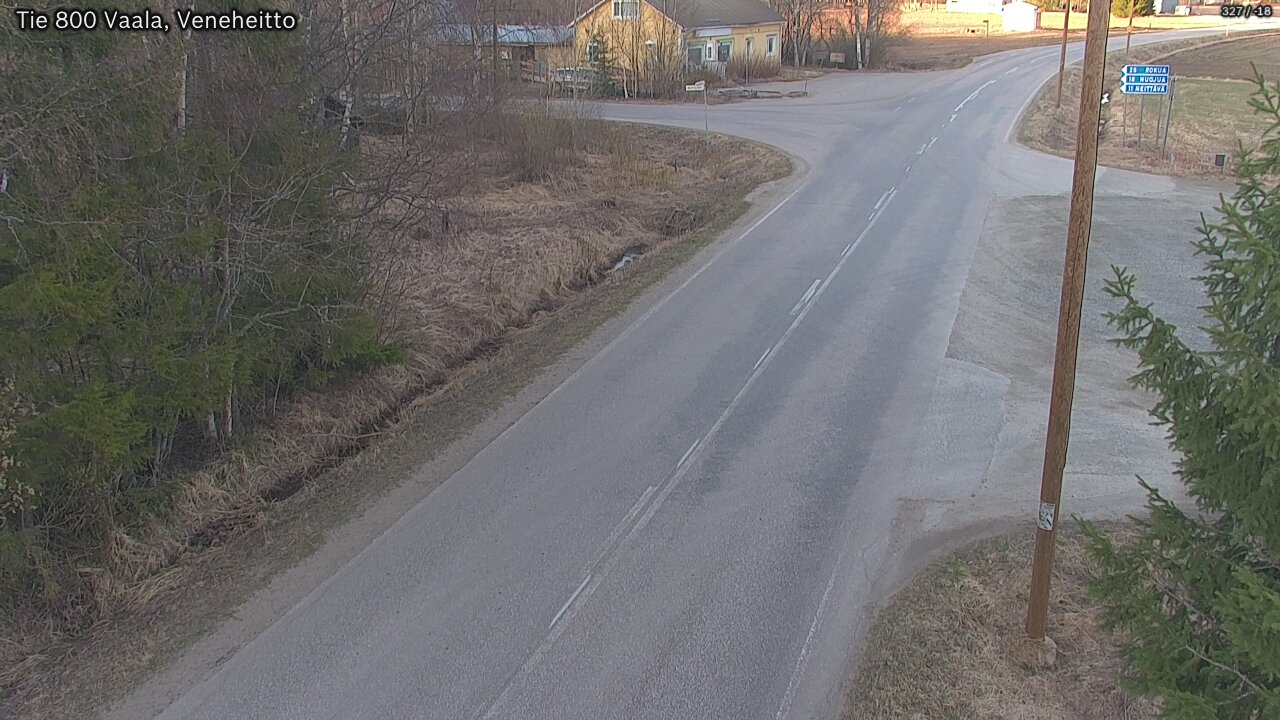 Kelikamerat Kuva Tie 800 Vaala, Veneheitto, Vaala, Pohjois-Pohjanmaa