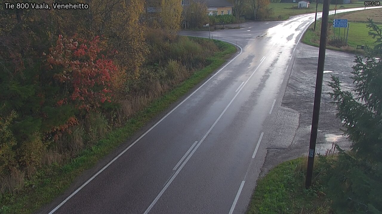 Weather Camera Image Väg 800 Vaala, Veneheitto, Vaala, Pohjois-Pohjanmaa
