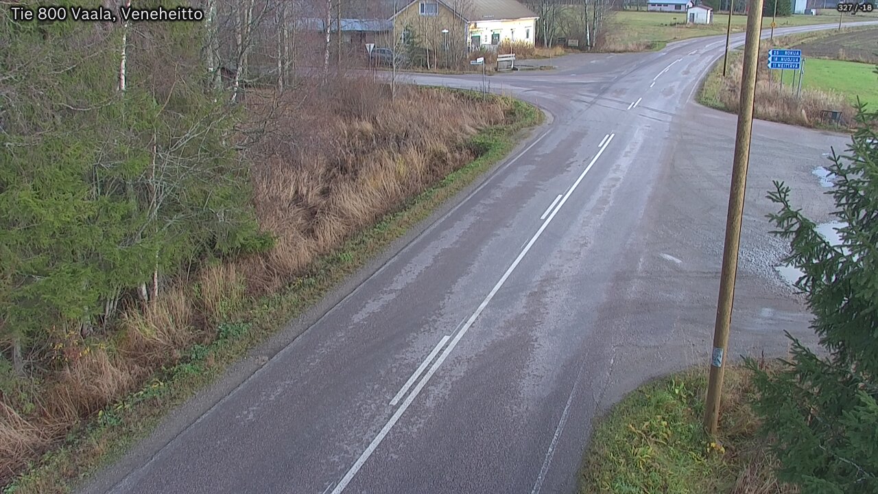 Kelikamerat Kuva Tie 800 Vaala, Veneheitto, Vaala, Pohjois-Pohjanmaa