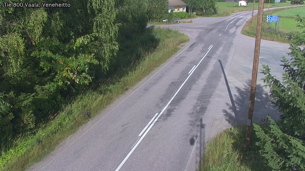 Kelikamerat Kuva Tie 800 Vaala, Veneheitto, Vaala, Pohjois-Pohjanmaa