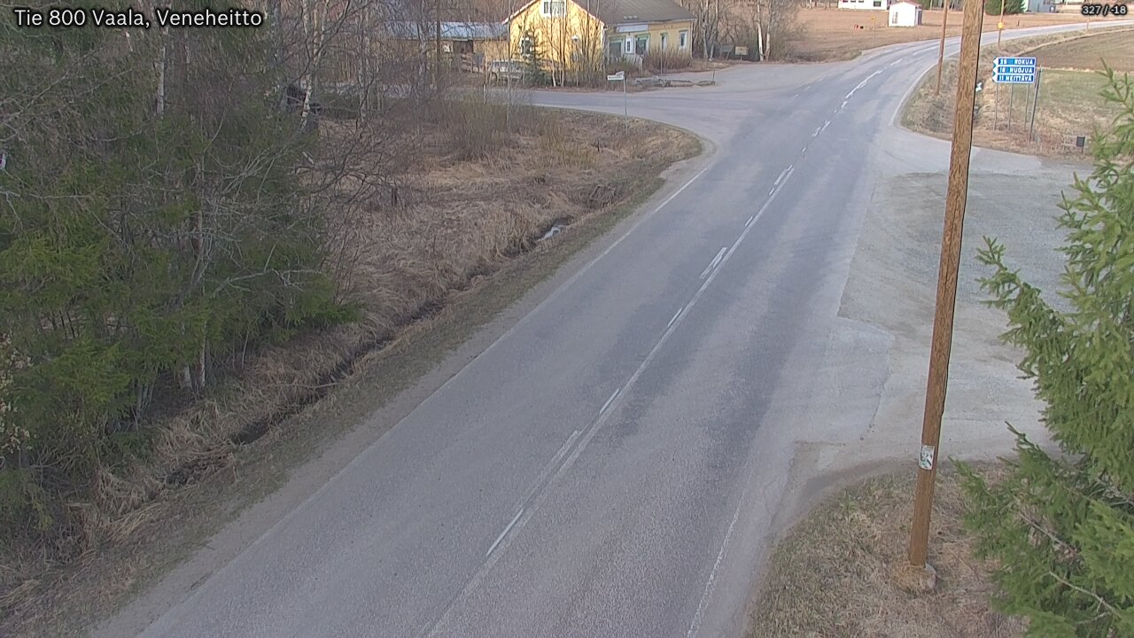 Kelikamerat Kuva Tie 800 Vaala, Veneheitto, Vaala, Pohjois-Pohjanmaa