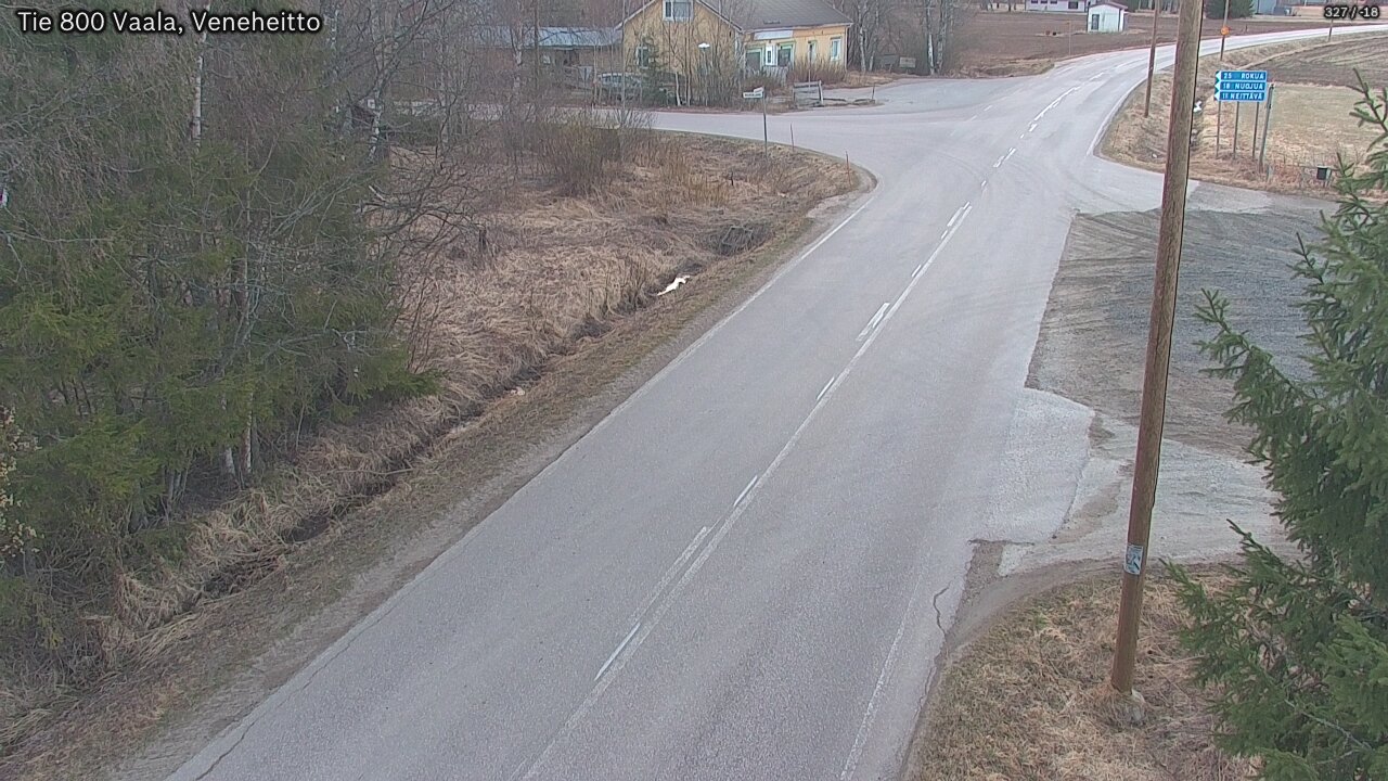 Kelikamerat Kuva Tie 800 Vaala, Veneheitto, Vaala, Pohjois-Pohjanmaa