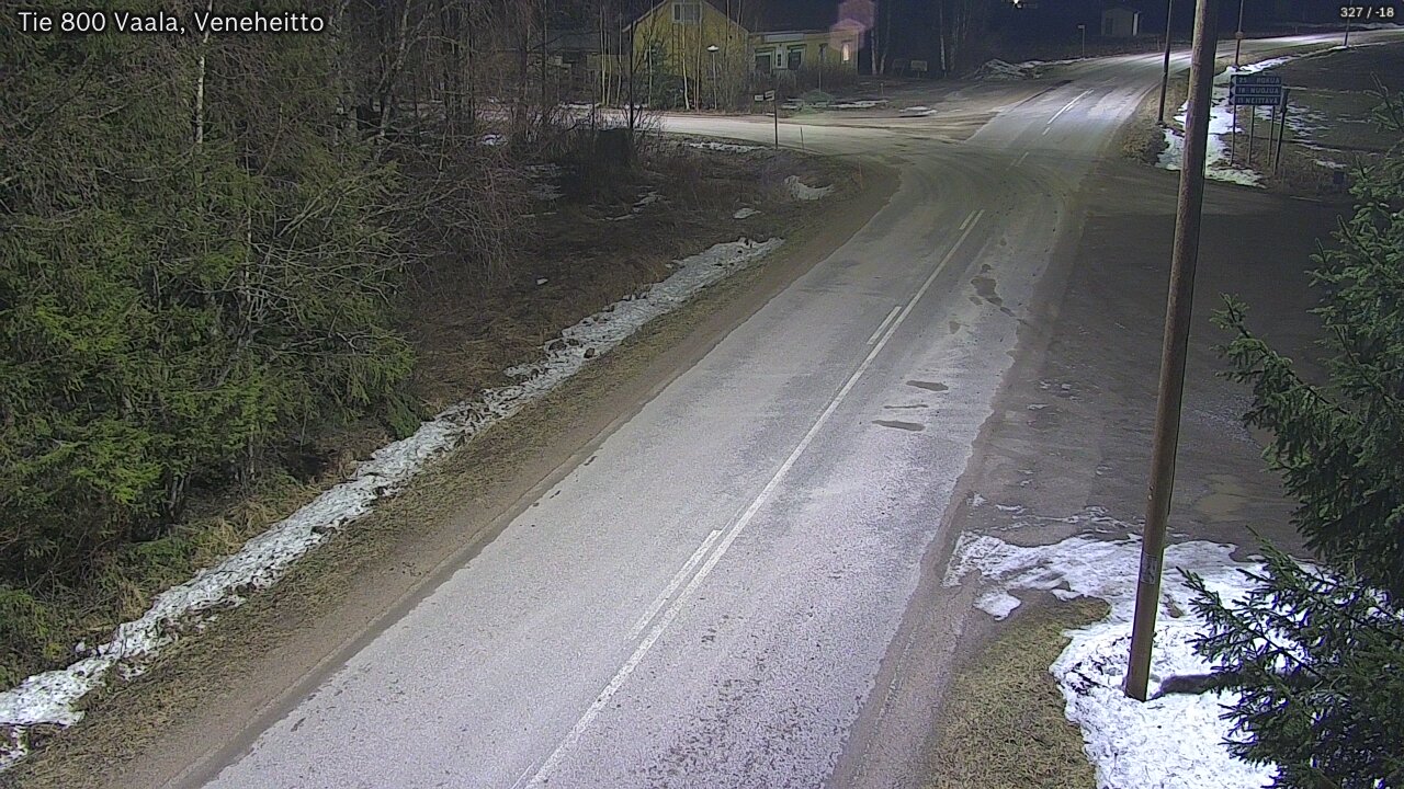 Kelikamerat Kuva Tie 800 Vaala, Veneheitto, Vaala, Pohjois-Pohjanmaa