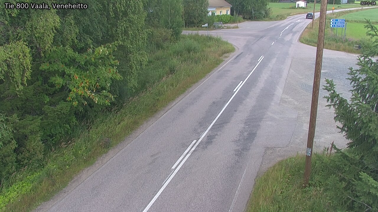 Kelikamerat Kuva Tie 800 Vaala, Veneheitto, Vaala, Pohjois-Pohjanmaa