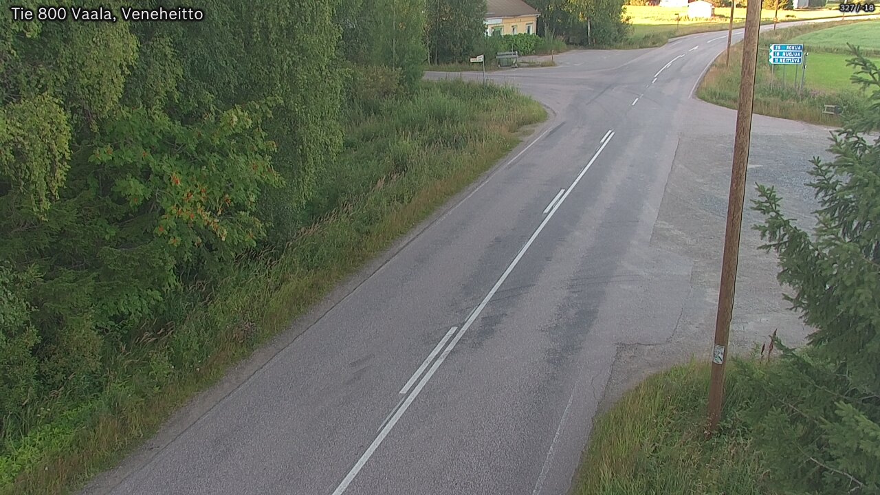 Kelikamerat Kuva Tie 800 Vaala, Veneheitto, Vaala, Pohjois-Pohjanmaa