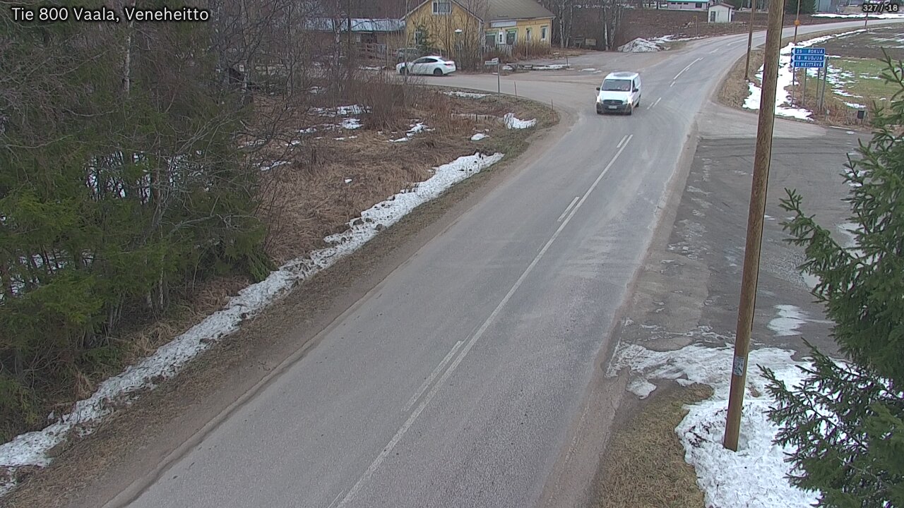 Kelikamerat Kuva Tie 800 Vaala, Veneheitto, Vaala, Pohjois-Pohjanmaa