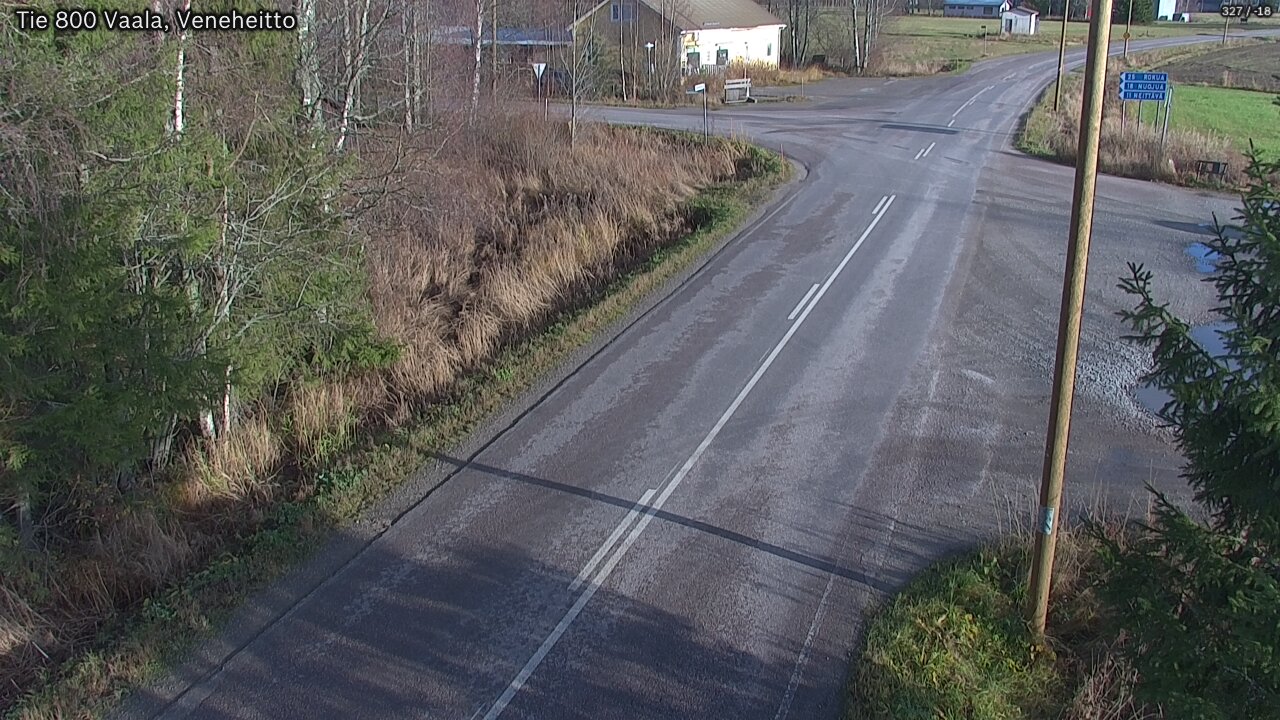 Kelikamerat Kuva Tie 800 Vaala, Veneheitto, Vaala, Pohjois-Pohjanmaa