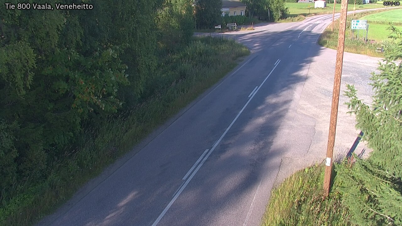 Kelikamerat Kuva Tie 800 Vaala, Veneheitto, Vaala, Pohjois-Pohjanmaa