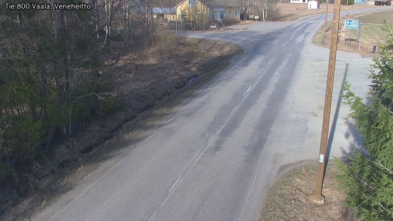 Kelikamerat Kuva Tie 800 Vaala, Veneheitto, Vaala, Pohjois-Pohjanmaa