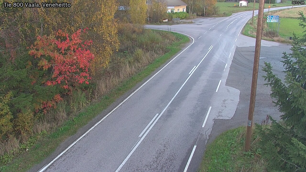 Kelikamerat Kuva Tie 800 Vaala, Veneheitto, Vaala, Pohjois-Pohjanmaa