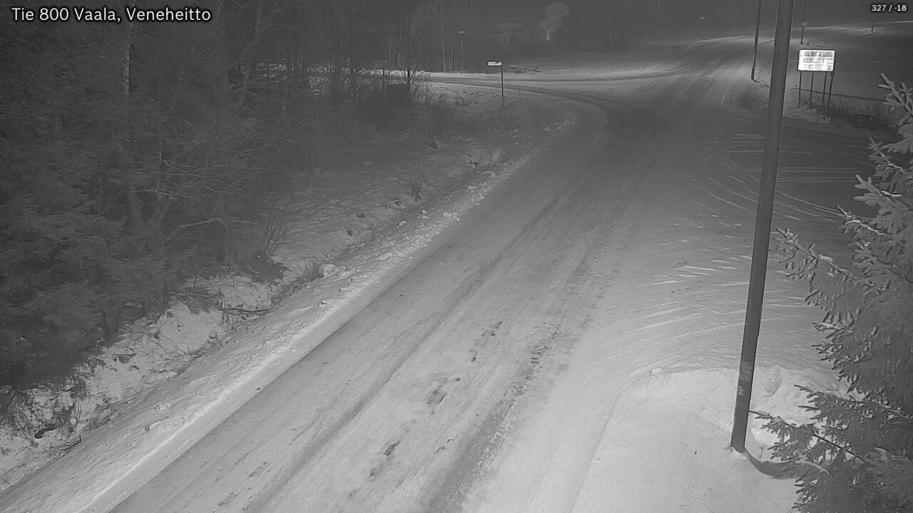 Kelikamerat Kuva Tie 800 Vaala, Veneheitto, Vaala, Pohjois-Pohjanmaa