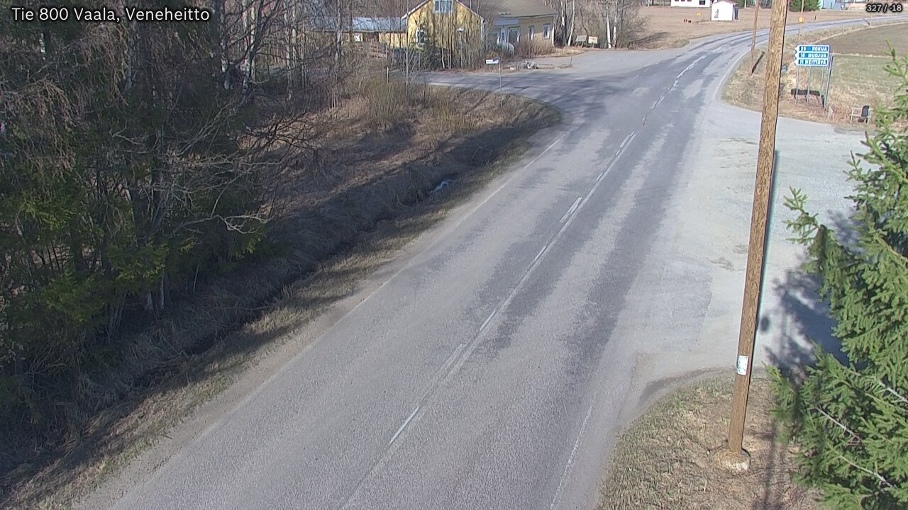 Kelikamerat Kuva Tie 800 Vaala, Veneheitto, Vaala, Pohjois-Pohjanmaa