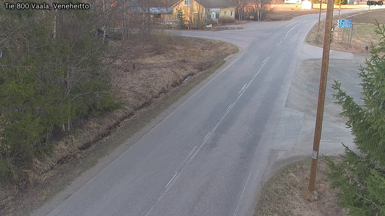 Kelikamerat Kuva Tie 800 Vaala, Veneheitto, Vaala, Pohjois-Pohjanmaa