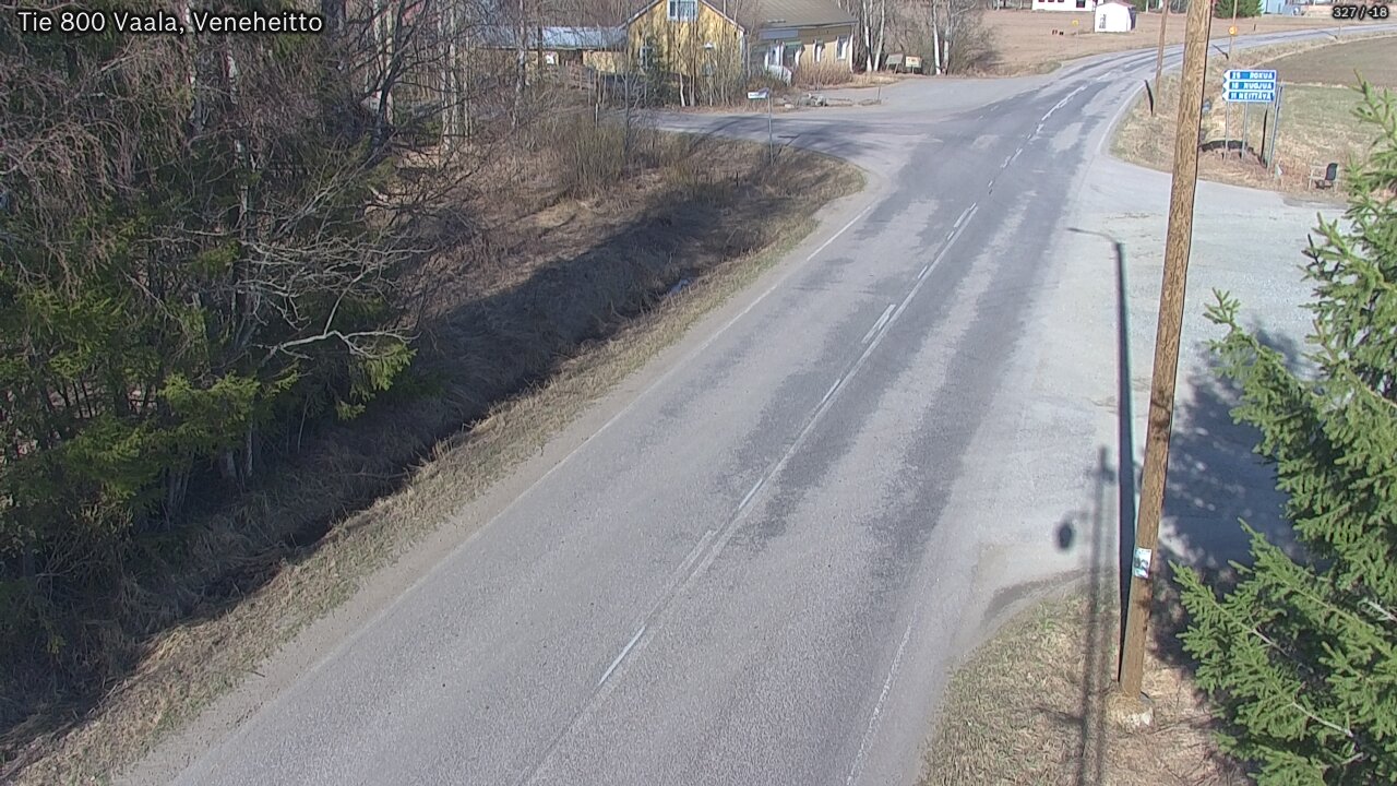 Kelikamerat Kuva Tie 800 Vaala, Veneheitto, Vaala, Pohjois-Pohjanmaa