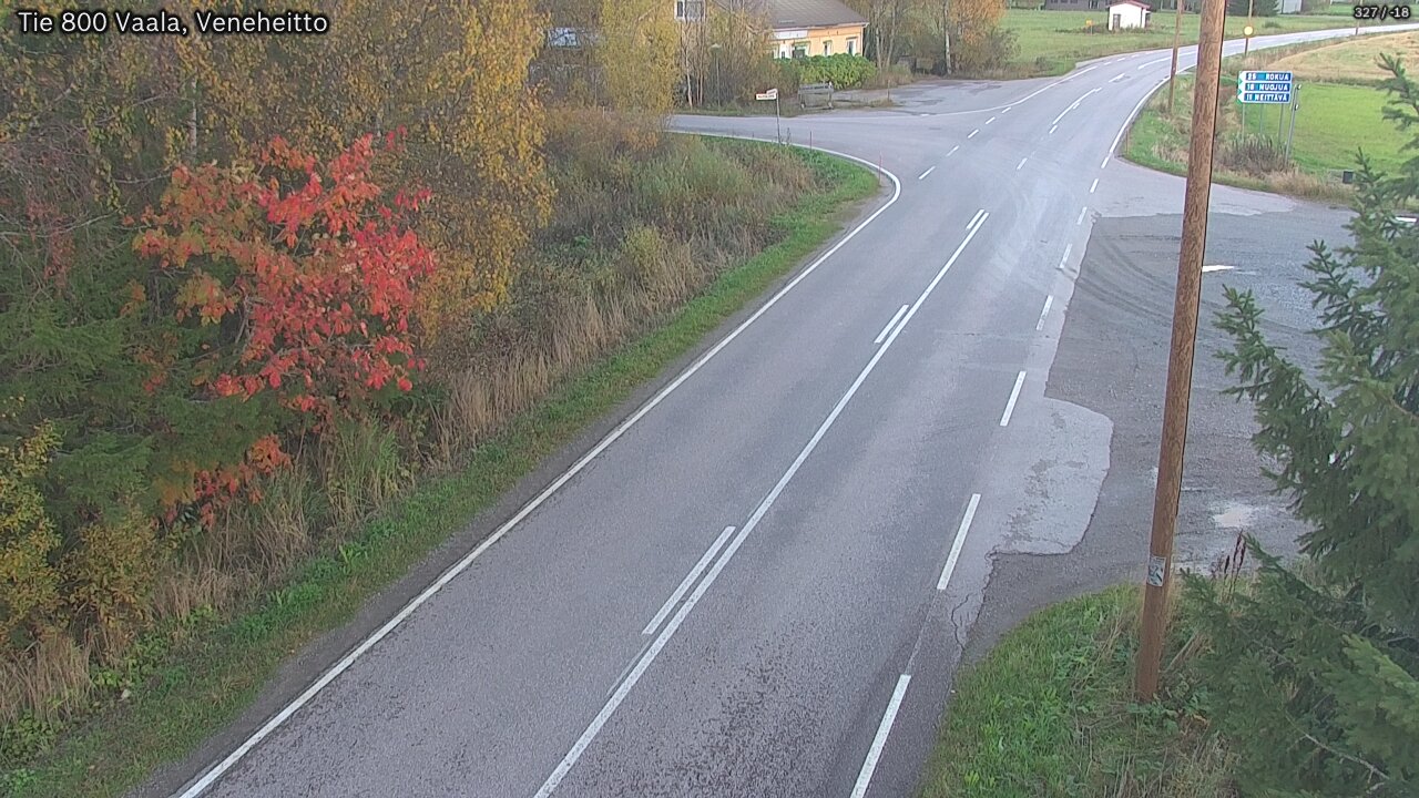 Kelikamerat Kuva Tie 800 Vaala, Veneheitto, Vaala, Pohjois-Pohjanmaa