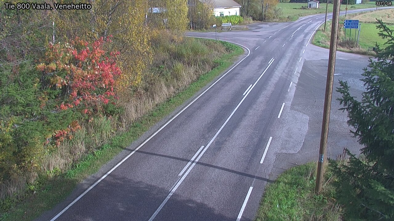 Kelikamerat Kuva Tie 800 Vaala, Veneheitto, Vaala, Pohjois-Pohjanmaa