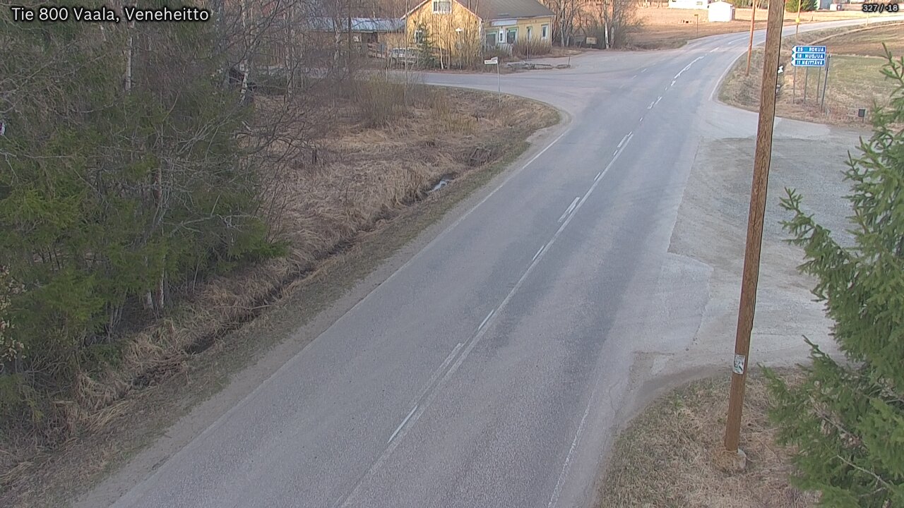 Kelikamerat Kuva Tie 800 Vaala, Veneheitto, Vaala, Pohjois-Pohjanmaa