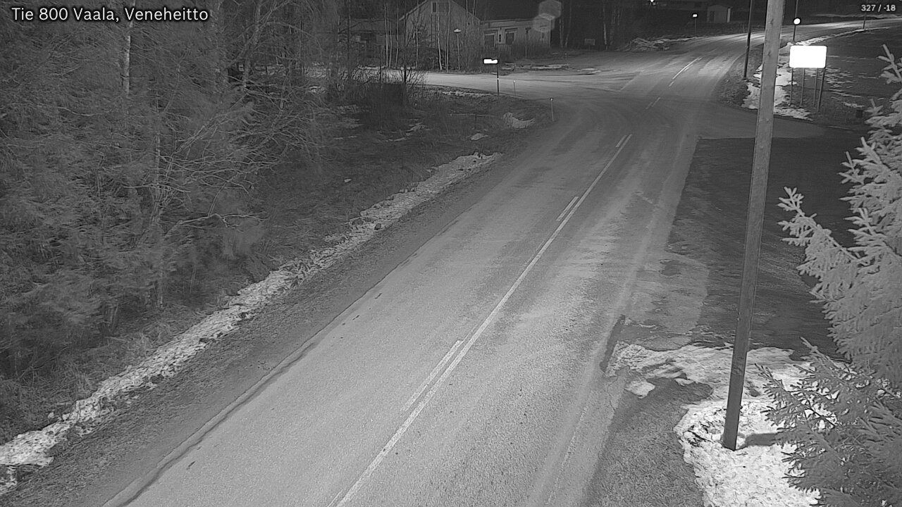 Kelikamerat Kuva Tie 800 Vaala, Veneheitto, Vaala, Pohjois-Pohjanmaa