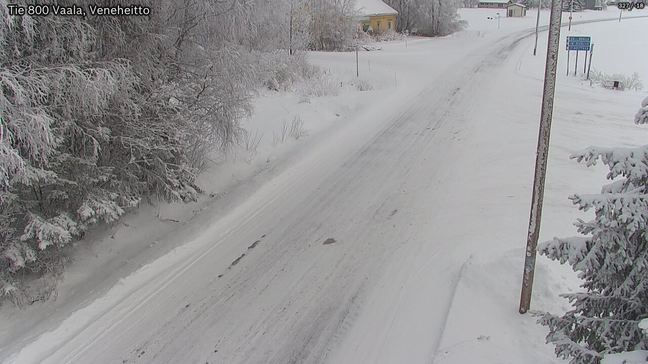 Kelikamerat Kuva Tie 800 Vaala, Veneheitto, Vaala, Pohjois-Pohjanmaa