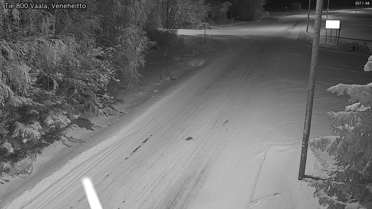 Kelikamerat Kuva Tie 800 Vaala, Veneheitto, Vaala, Pohjois-Pohjanmaa