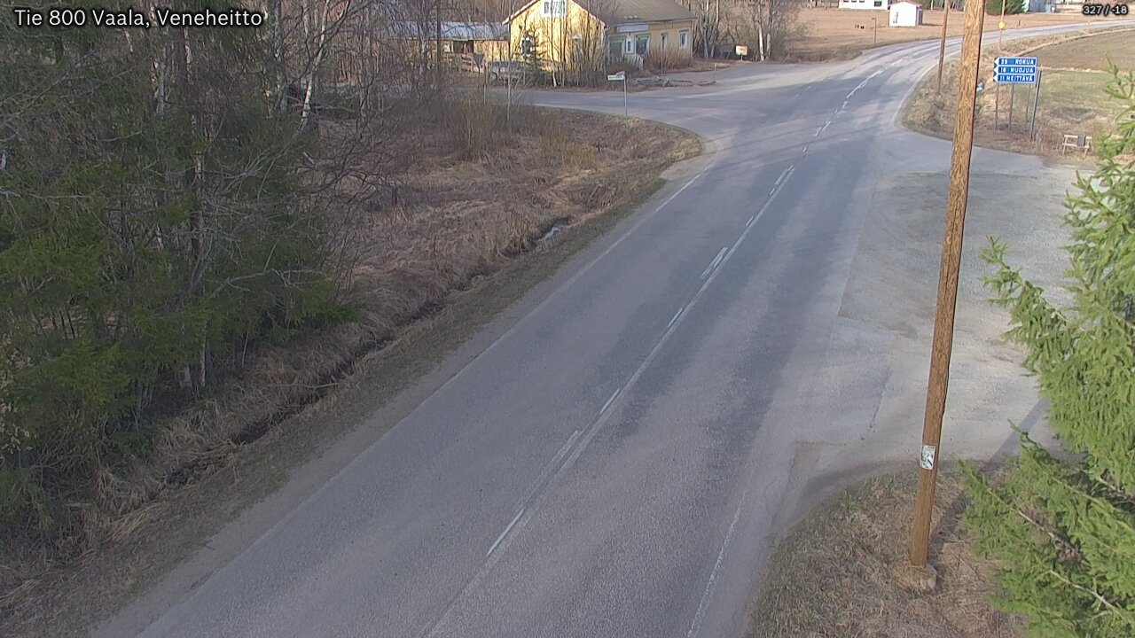 Kelikamerat Kuva Tie 800 Vaala, Veneheitto, Vaala, Pohjois-Pohjanmaa