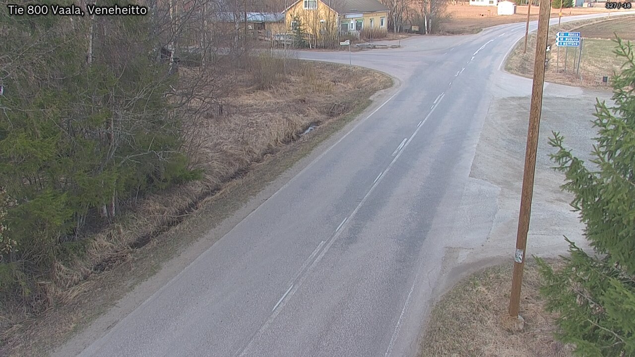 Kelikamerat Kuva Tie 800 Vaala, Veneheitto, Vaala, Pohjois-Pohjanmaa