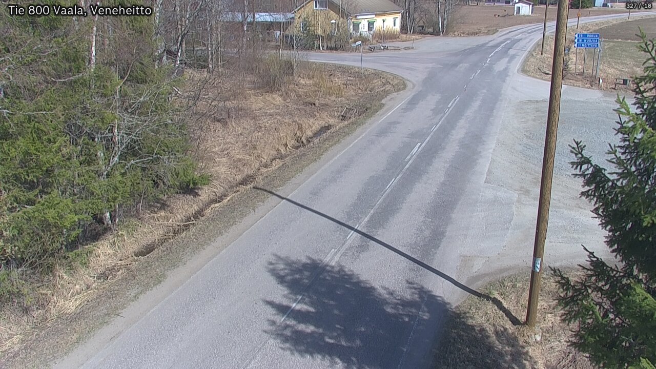 Kelikamerat Kuva Tie 800 Vaala, Veneheitto, Vaala, Pohjois-Pohjanmaa