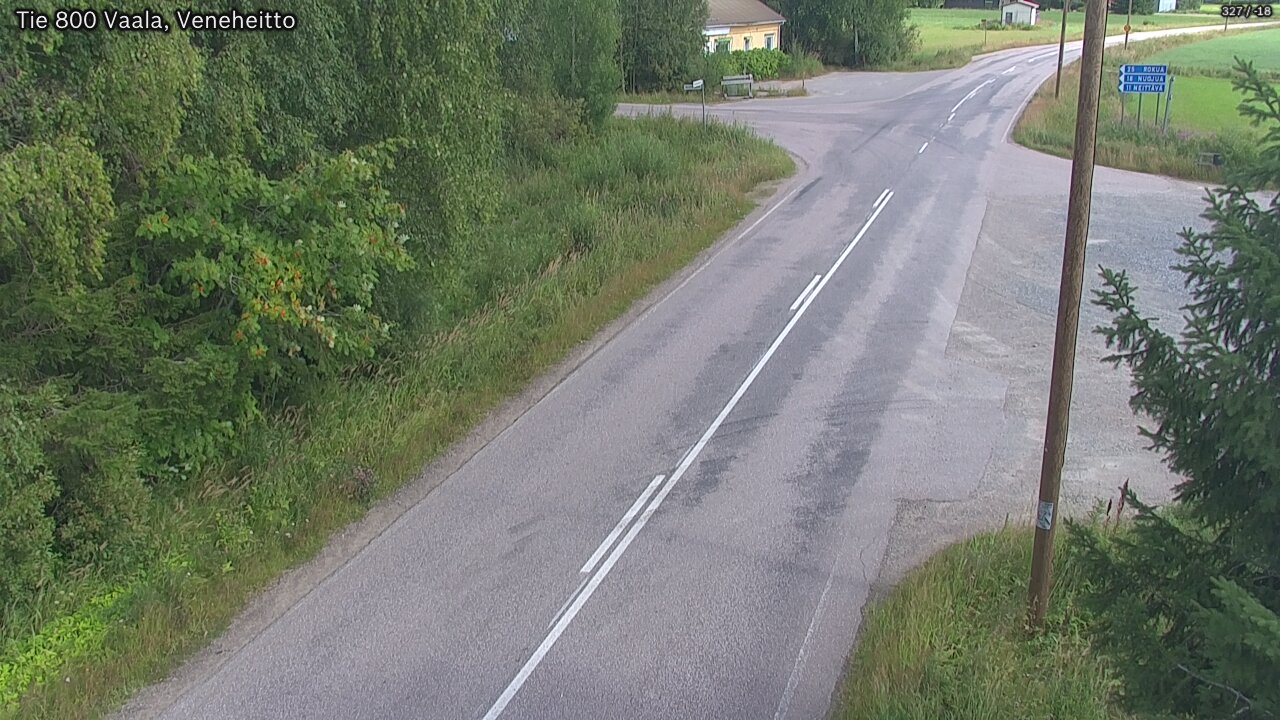 Kelikamerat Kuva Tie 800 Vaala, Veneheitto, Vaala, Pohjois-Pohjanmaa