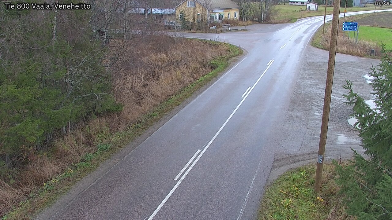 Kelikamerat Kuva Tie 800 Vaala, Veneheitto, Vaala, Pohjois-Pohjanmaa