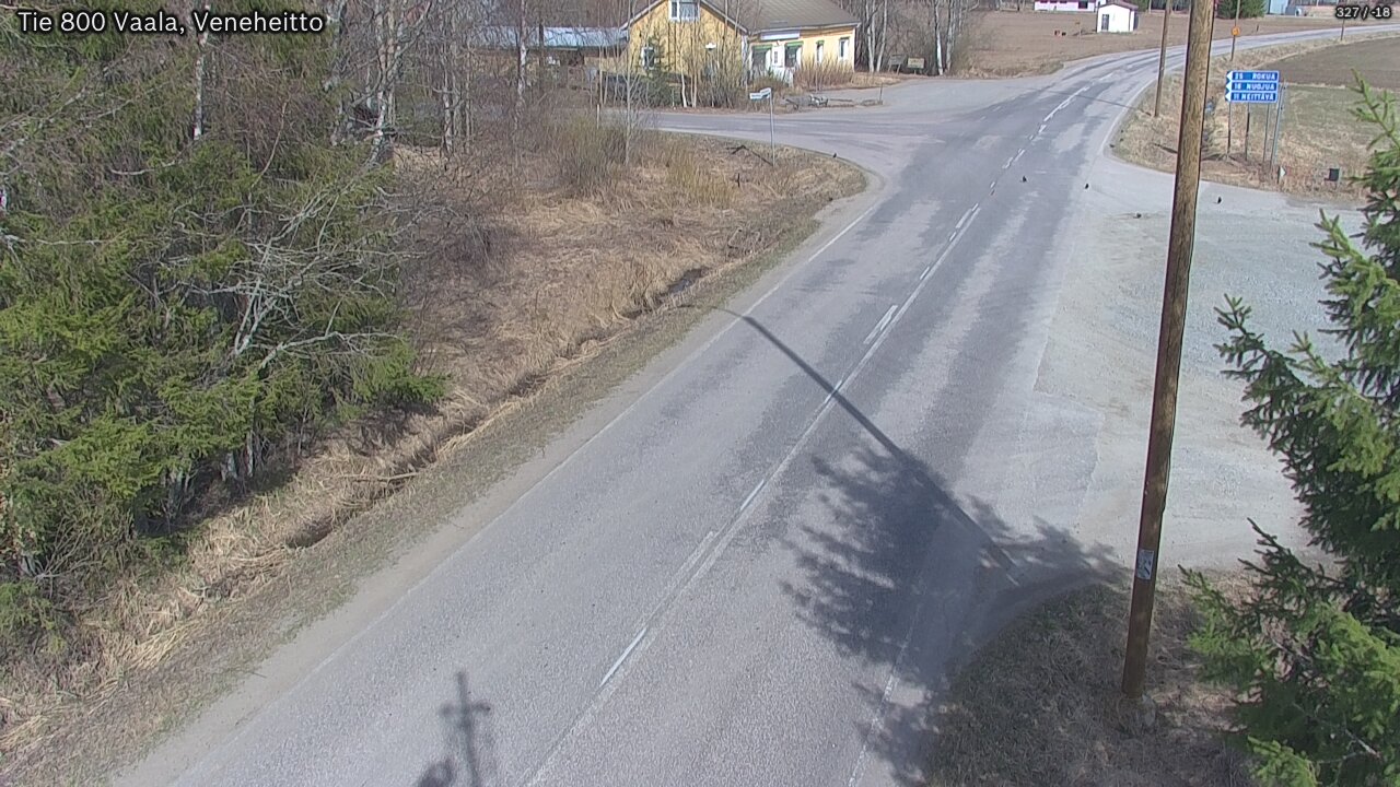 Kelikamerat Kuva Tie 800 Vaala, Veneheitto, Vaala, Pohjois-Pohjanmaa