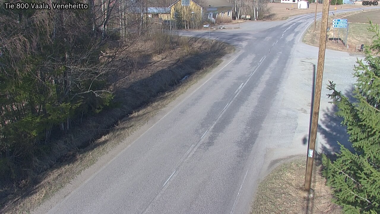 Kelikamerat Kuva Tie 800 Vaala, Veneheitto, Vaala, Pohjois-Pohjanmaa