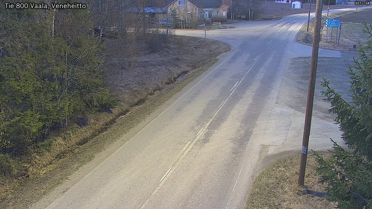 Kelikamerat Kuva Tie 800 Vaala, Veneheitto, Vaala, Pohjois-Pohjanmaa
