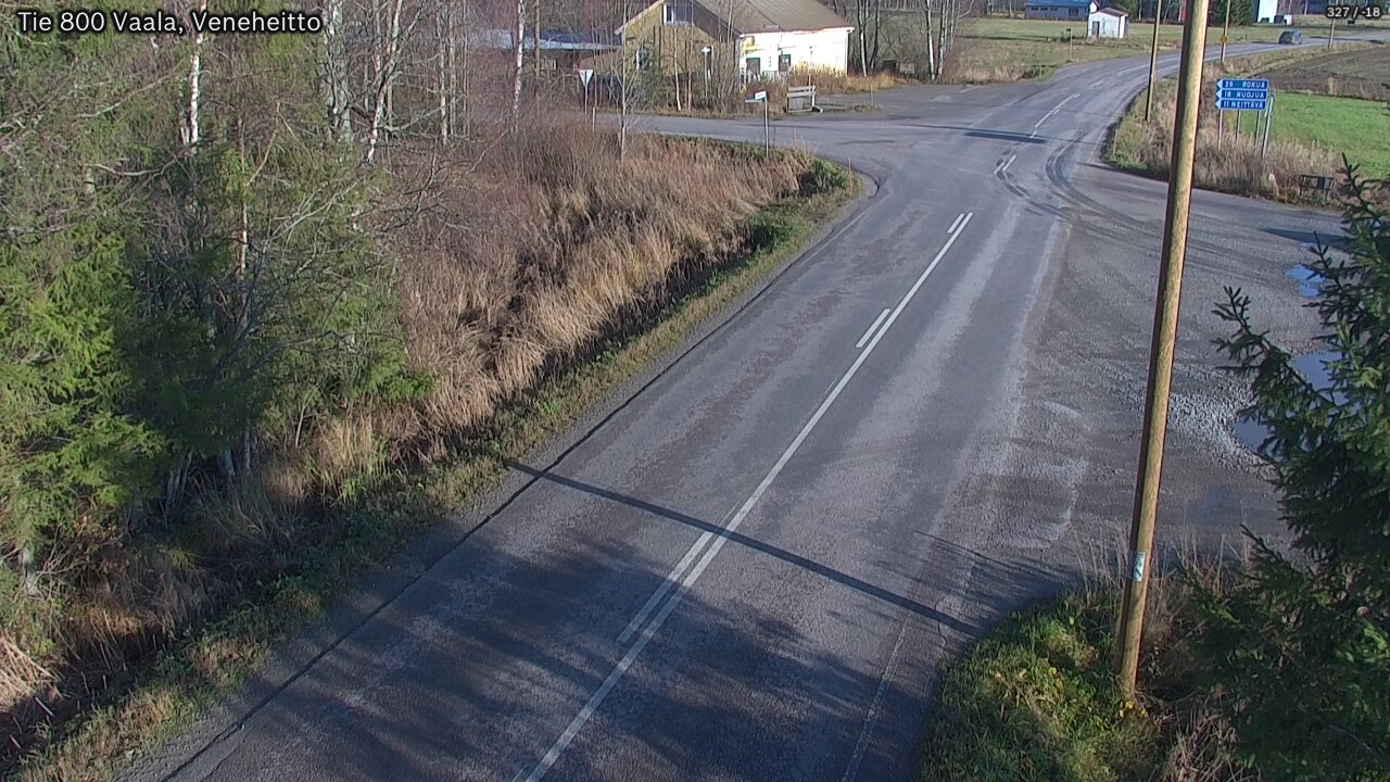 Kelikamerat Kuva Tie 800 Vaala, Veneheitto, Vaala, Pohjois-Pohjanmaa