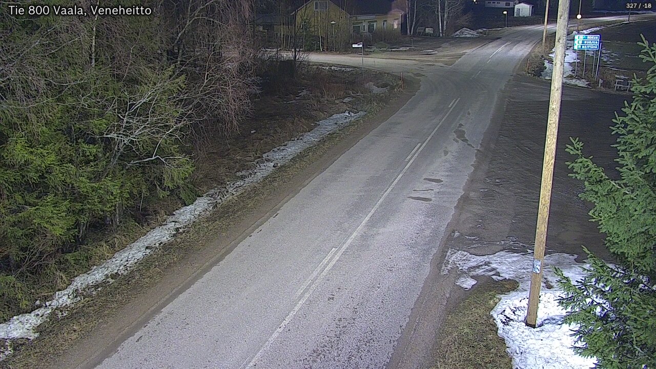 Kelikamerat Kuva Tie 800 Vaala, Veneheitto, Vaala, Pohjois-Pohjanmaa