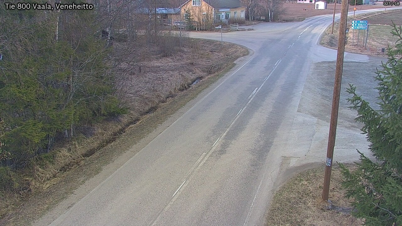 Kelikamerat Kuva Tie 800 Vaala, Veneheitto, Vaala, Pohjois-Pohjanmaa