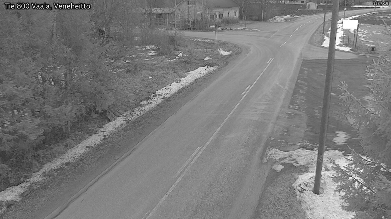 Kelikamerat Kuva Tie 800 Vaala, Veneheitto, Vaala, Pohjois-Pohjanmaa