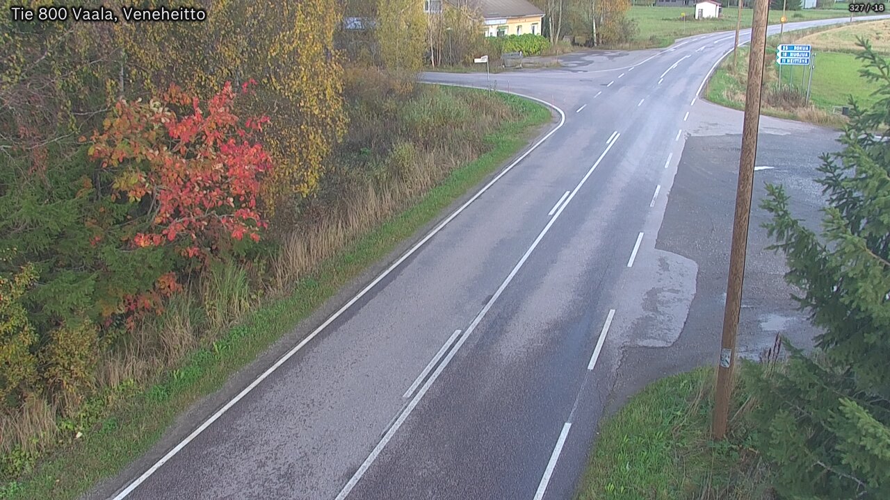 Kelikamerat Kuva Tie 800 Vaala, Veneheitto, Vaala, Pohjois-Pohjanmaa