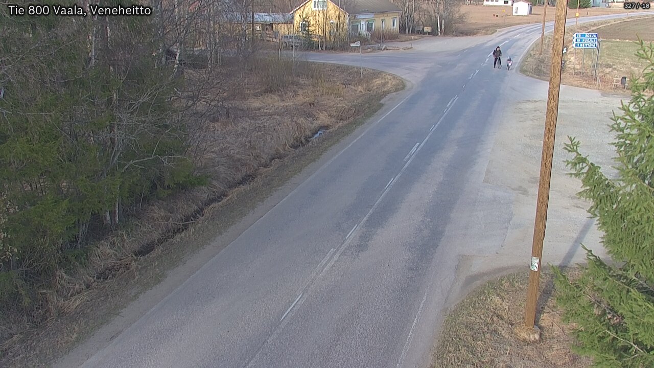 Kelikamerat Kuva Tie 800 Vaala, Veneheitto, Vaala, Pohjois-Pohjanmaa