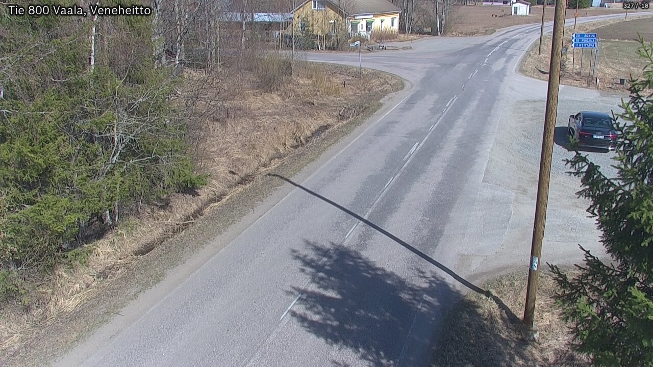 Kelikamerat Kuva Tie 800 Vaala, Veneheitto, Vaala, Pohjois-Pohjanmaa