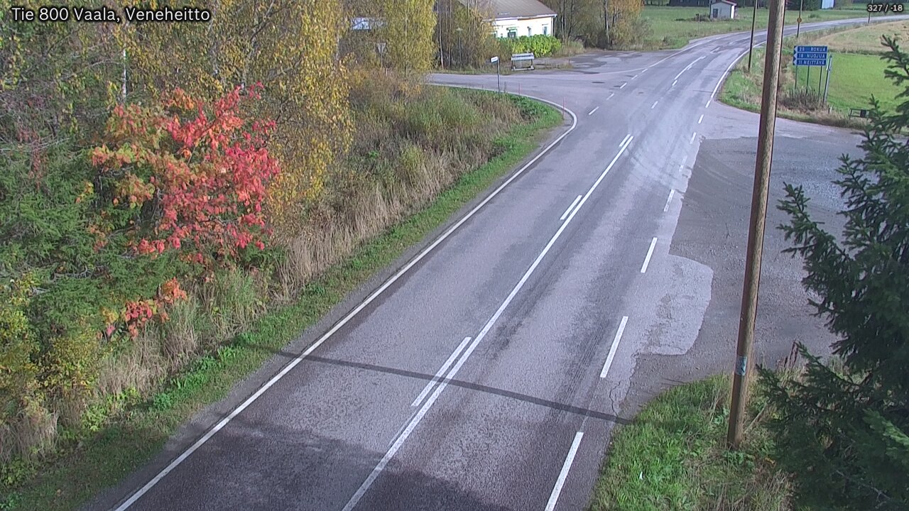 Kelikamerat Kuva Tie 800 Vaala, Veneheitto, Vaala, Pohjois-Pohjanmaa