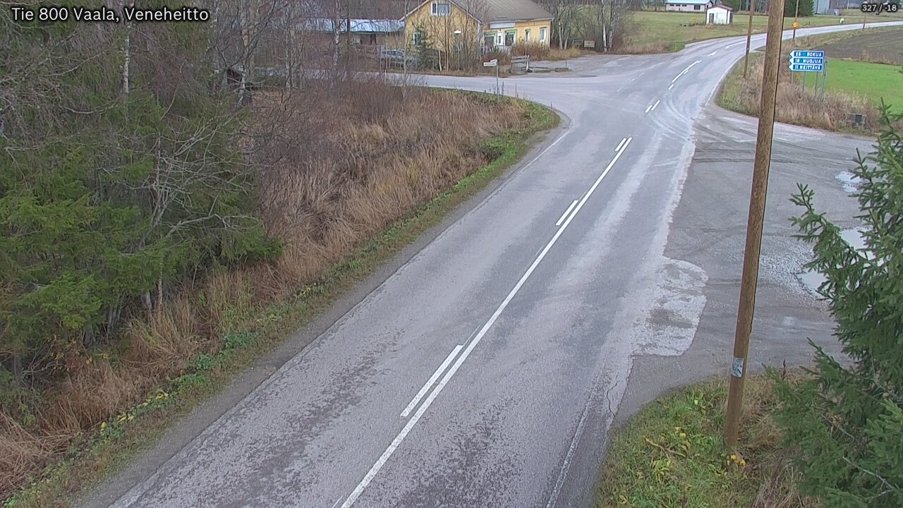 Kelikamerat Kuva Tie 800 Vaala, Veneheitto, Vaala, Pohjois-Pohjanmaa