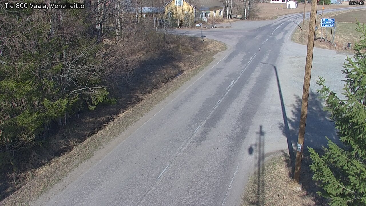 Kelikamerat Kuva Tie 800 Vaala, Veneheitto, Vaala, Pohjois-Pohjanmaa