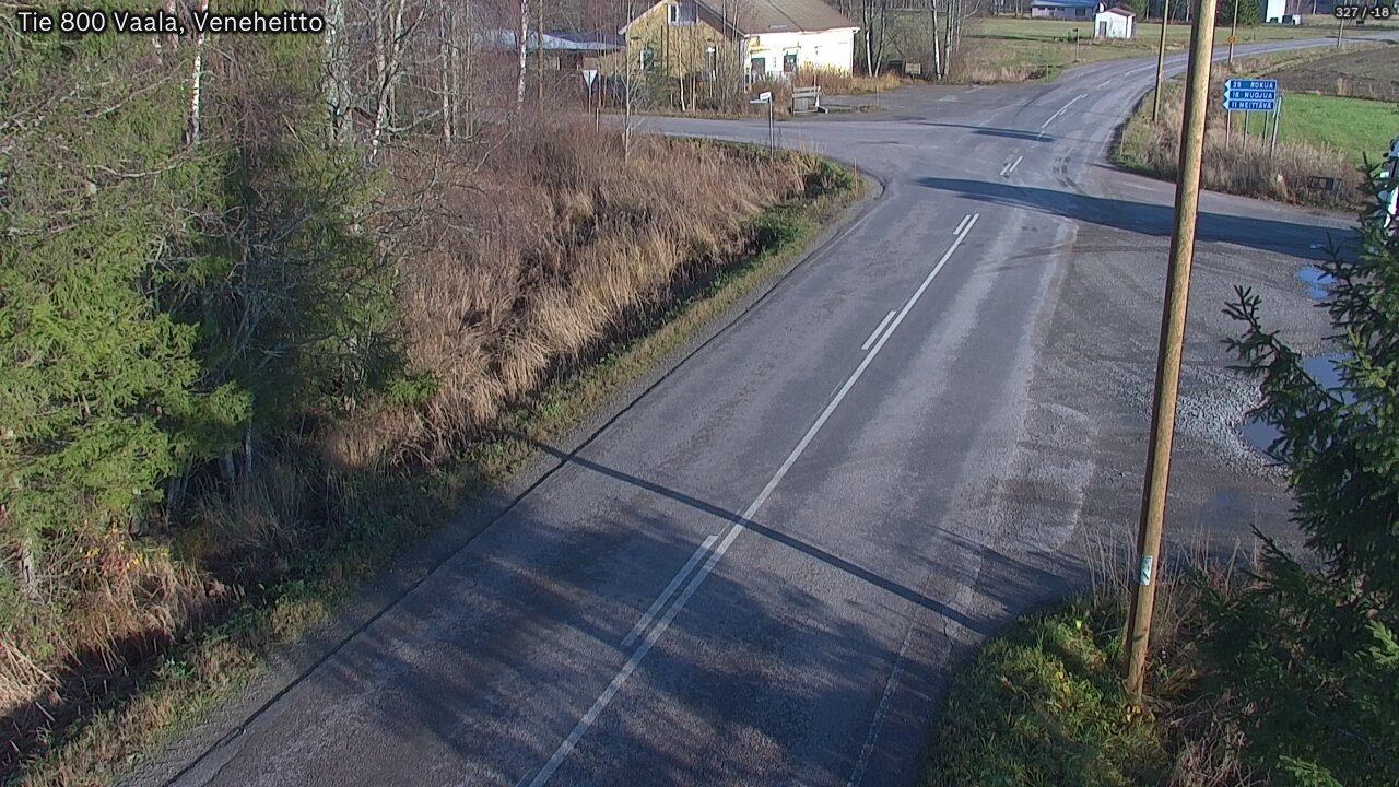 Kelikamerat Kuva Tie 800 Vaala, Veneheitto, Vaala, Pohjois-Pohjanmaa