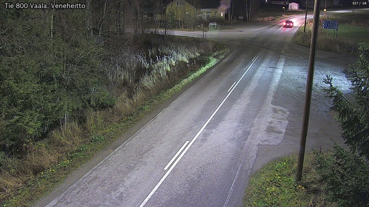 Kelikamerat Kuva Tie 800 Vaala, Veneheitto, Vaala, Pohjois-Pohjanmaa