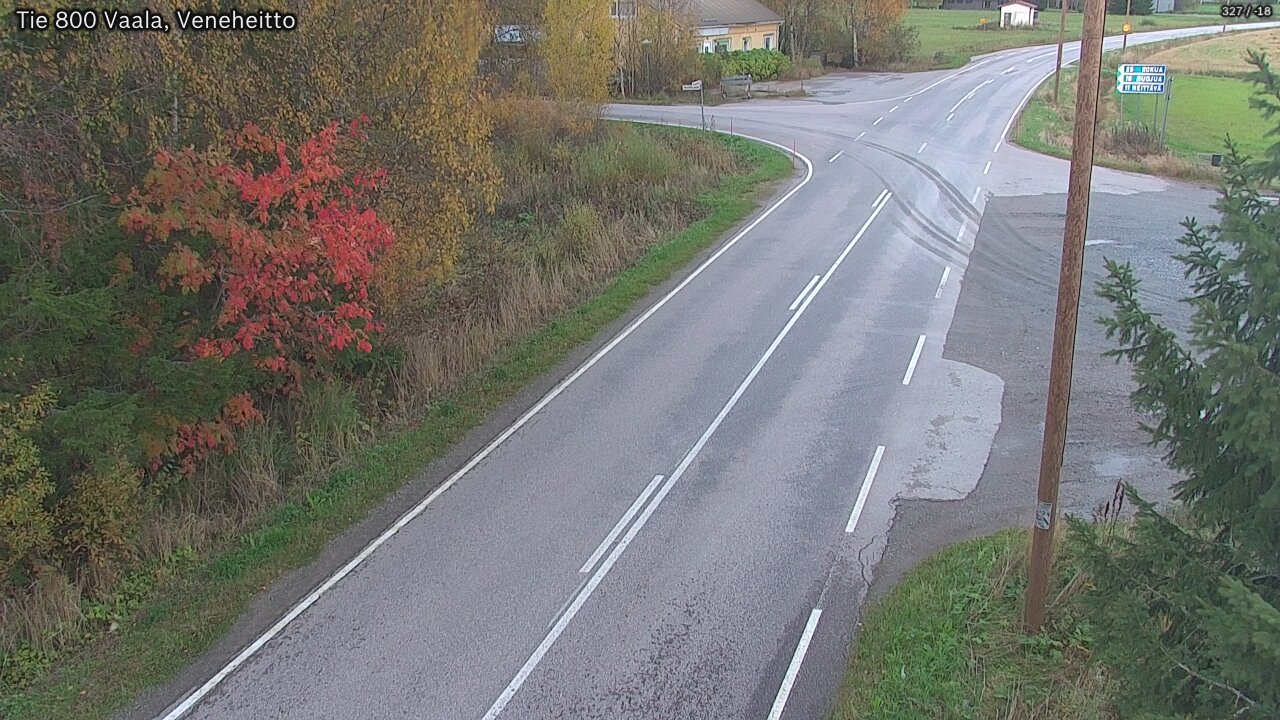 Kelikamerat Kuva Tie 800 Vaala, Veneheitto, Vaala, Pohjois-Pohjanmaa