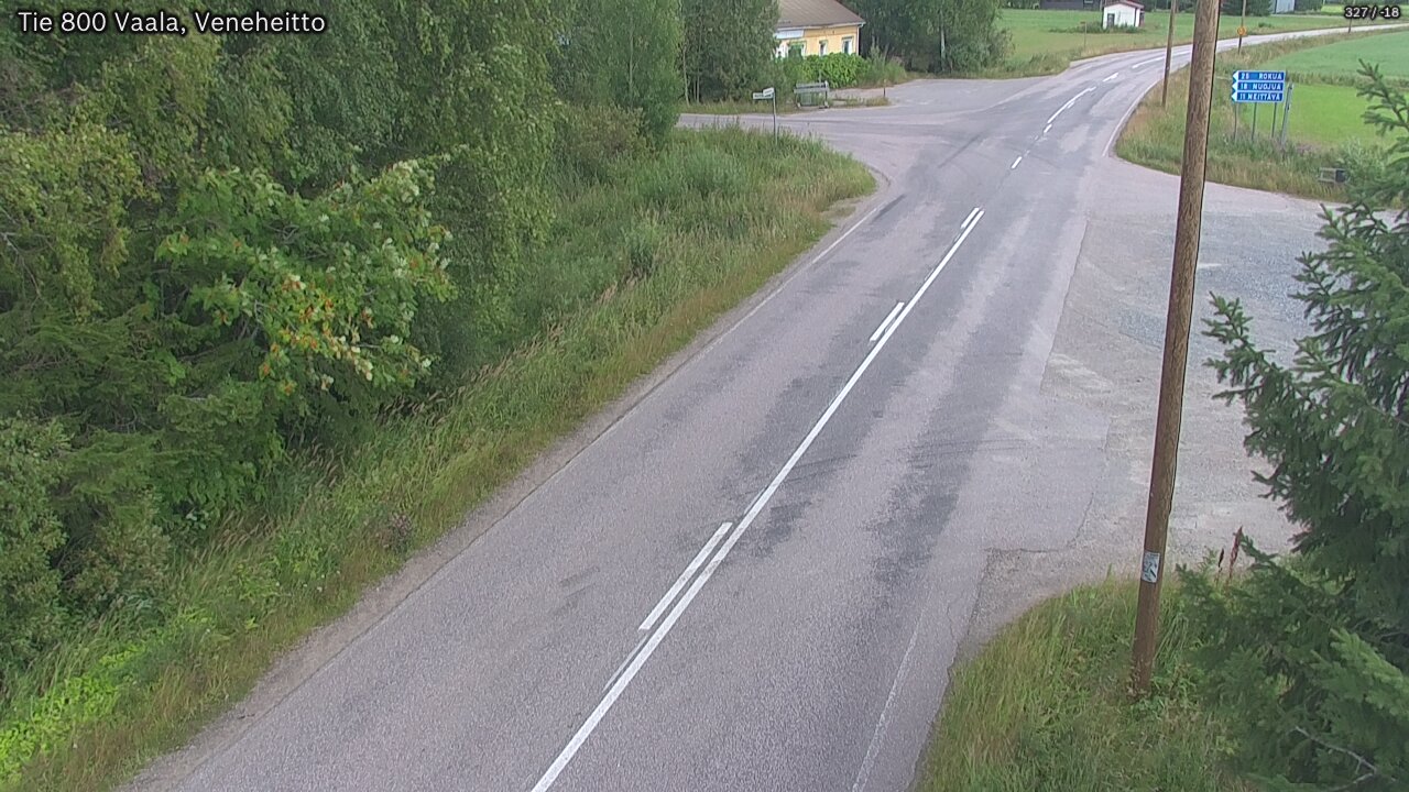 Kelikamerat Kuva Tie 800 Vaala, Veneheitto, Vaala, Pohjois-Pohjanmaa