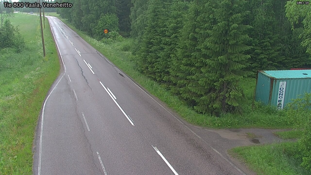 Kelikamerat Kuva Tie 800 Vaala, Veneheitto, Vaala, Pohjois-Pohjanmaa