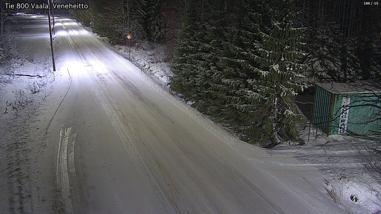 Kelikamerat Kuva Tie 800 Vaala, Veneheitto, Vaala, Pohjois-Pohjanmaa